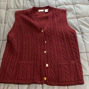 Vintage sweater vest